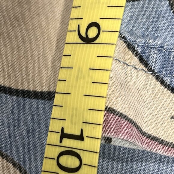 Looney Tunes Taz Button Up Shirt Mens XL All Over Print Warner Bros - Picture 15 of 15